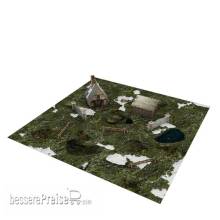 Corvus Belli Warcrow CBWW20001 - Bakhlia Farm Scenery Pack