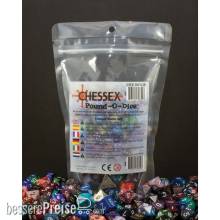 Chessex Würfel CHX001LB - Pound-o-Dice (Appx. 80-100 Dice)