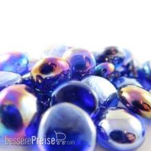 Gaming Stones CHX01176 - Crystal Dk Blue Iridized Gaming Stone (40stk, 12mm-14mm)