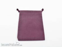 Würfelbeutel CHX02377 - Purple Small Suedecloth Dice Bags (4 Wide × 6 Tall)