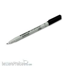 Chessex CHX03159 - Water Soluble Single Black Marker Medium-Tip
