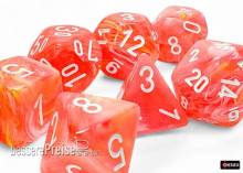 Chessex CHX22553 - Mega-hedral W2 Festive Pop Art 7-Die Set