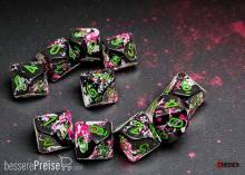 Chessex CHX24214 - Brush Paintball/green Set of Ten d10s