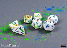 Chessex CHX24409 - Brush Polyhedral Breezy/blue 7-Die Set