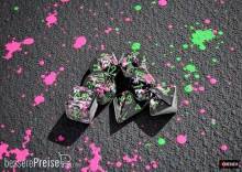 Chessex CHX24414 - Brush Polyhedral Paintball/green 7-Die Set