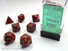 Chessex CHX25304 - Speckled® Polyhedral Strawberry 7-Die Set