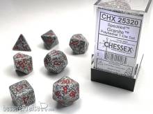 Chessex CHX25320 - Speckled® Polyhedral Granite 7-Die Set