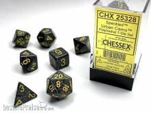 Chessex Würfel CHX25328 - Urban Camo™ Speckled Polyhedral 7-Die Sets