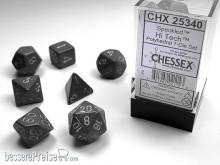 Chessex Würfel CHX25340 - Hi-Tech™ Speckled Polyhedral 7-Die Sets