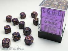 Chessex Würfel CHX25917 - Hurricane™ Speckled 12mm d6 with pips Dice Blocks™ (36 Dice)