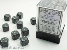 Chessex Würfel CHX25940 - Hi-Tech™ Speckled 12mm d6 with pips Dice Blocks™ (36 Dice)