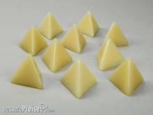 Chessex Würfel CHX29041 - Opaque Polyhedral Ivory Bag of 10 Blank 4-sided dice