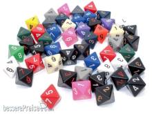 Chessex Würfel CHX29408 - Bag of 50 Assortment Loose Opaque Polyhedral d8 Dice