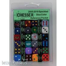 Chessex CHX29992 - 2005-2009 Speckled Dice Color Reference Packet