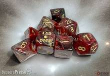 Chessex CHX30064 - Borealis Cosmos/gold Polyhedral 7-Dice Set (with bonus die)