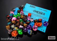 Chessex CHXLE920 - Bag of 50 Assorted Loose Mini-Polyhedral d10s - 3rd Release