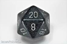 Chessex Würfel CHXXS2003 - Hi-Tech™ Speckled 34mm 20-Sided Dice