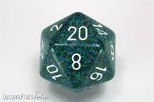 Chessex Würfel CHXXS2037 - Sea™ Speckled 34mm 20-Sided Dice