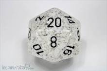 Chessex Würfel CHXXS2087 - Arctic Camo™ Speckled 34mm 20-Sided Dice