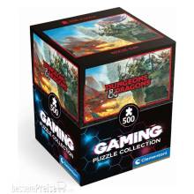 Clementoni CLMT35562 - Dungeons & Dragons Gaming Puzzle Collection Puzzle Attack of the Dragon (500 Teile)