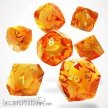 Glassstaff CSDCB42SLSHRD - Solshard Sharp Edge Resin RPG Dice Set