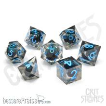 Glassstaff CSDCE19ICEGNTGZE - Ice Giants Gaze Floating Eye RPG Dice Set