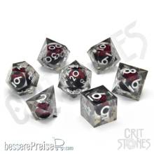Glassstaff CSDCE20FIREGNTGZE - Fire Giants Gaze Floating Eye RPG Dice Set