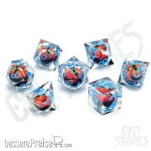 Glassstaff CSDCE8RAGEGAZE - Raging Dragons Gaze Floating Eye RPG Dice Set