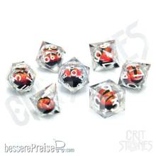 Glassstaff CSDCE9SAGEGAZE - Sage Dragons Gaze Floating Eye RPG Dice Set