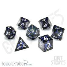 Glassstaff CSDCIM2DVNEWTHN - Divine Within Sharp Edge Resin RPG Dice Set