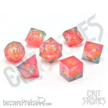 Glassstaff CSDCL15LAVAESSNCE - Lava Essence Liquid Core RPG Dice Set