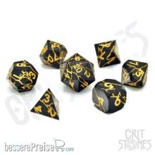 Glassstaff CSDCM11TRNMSTC - Torn Mystic Metal RPG Dice Set
