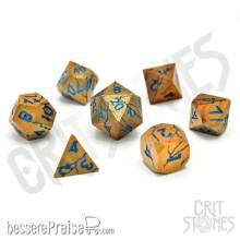Glassstaff CSDCM2SNDRDSPLS - Sundered Spells Metal RPG Dice Set