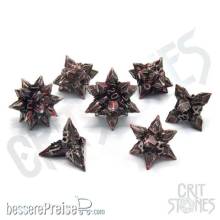 Glassstaff CSDCM33BRTLBANE - Brutal Bane Metal RPG Dice Set