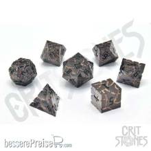 Glassstaff CSDCM34LAVAFLOW - Lava Flow Metal RPG Dice Set