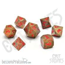 Glassstaff CSDCM51RAGEWTHN - Rage Within Metal RPG Dice Set