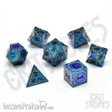 Glassstaff CSDCM66TWLTGRV - Twilight Grove Metal RPG Dice Set
