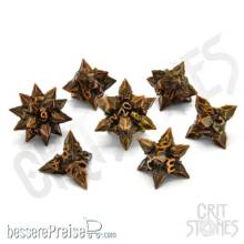 Glassstaff CSDCM70DSTPNBNE - Dystopian Bane Metal RPG Dice Set