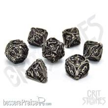 Glassstaff CSDCMH2SLRPR - Soulreaper Hollow Metal RPG Dice Set