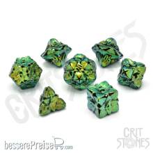 Glassstaff CSDCMH5FWLDCHRM - Feywild Charm Metal RPG Dice Set