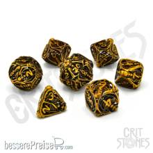 Glassstaff CSDCMH7RYLSLRPR - Royal Soulreaper Hollow Metal RPG Dice Set
