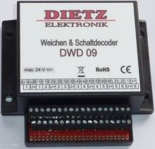Dietz Elektronik D-DWD09 - DCC Weichen- und Universaldecoder für 6 Weichen