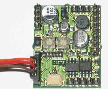 Dietz Elektronik D-SERVO - Anschlußplatine für Servos