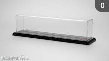 Train Safe DBL-0-060 - Display Basic LED Spur 0 60 cm Lang mit LED-Beleuchtung/Haube