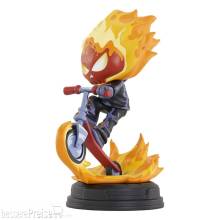 Diamond Select DIAMNOV232000 - Marvel Animated Statue Ghost Rider 11 cm