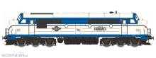 Dekas DK-8750162 - Tågkraft TMX 1009 (Blau/weiss), DC, no sound