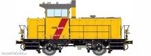 Dekas DK-8758013 - Rangeir Lok DSB MK 601, DSB Gods, Yellow, AC LokSound, V