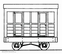 Peco DM04A - Freiberuflicher Reisebus mit 2 Abteilen und 4 Rädern