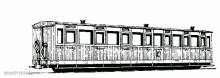 Peco DM10A - Vale of Rheidol Drehgestellwagen 3. Klasse