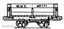 Peco DM42 - Glyn Valley Tramway 4ton Mineralwagen